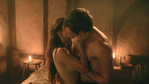Hottest Lauren McQueen Scene in Robin Hood. Sexy, SFW, brunette. 1015556
