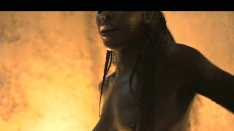 Achillia from Spartacus: House of Ashur Naked. Breasts, Black, brown hair. 1016153