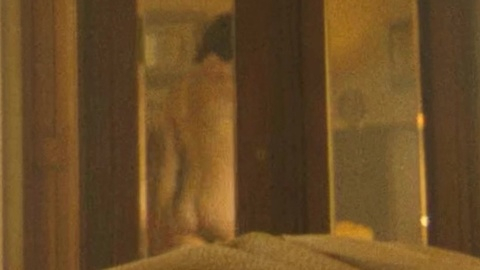 Jordan Bennett from The Beauty Naked. Butt, brunette, mirror. 1016627