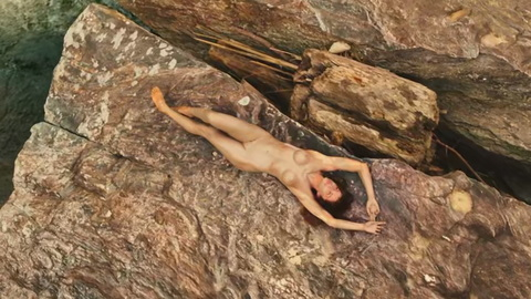 Nudes of Ana Jacinta de São José (Dona Beja) from Madam Beja. Breasts, Bush, full frontal, laid out. 1016892