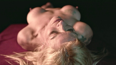 Sacrifice victim from Black Goat Naked. Breasts, altar, blonde. 1017509