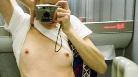 M. M. Tomanová Nude as Self. Breasts, calvin klein, mirror. 1017812