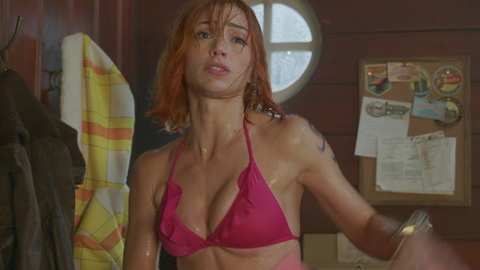 Sexiest Scenes of Nami from One Piece. Bikini, cleavage, pink bikini. 1017857