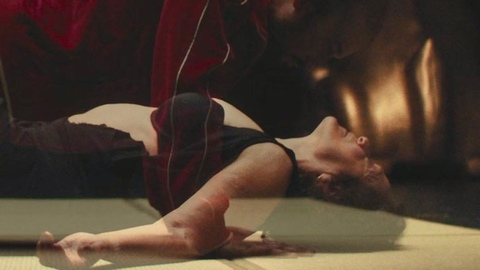 Sexiest Marlene Forte Scene in Touch Me. Underwear, black bra, bra. 1018501