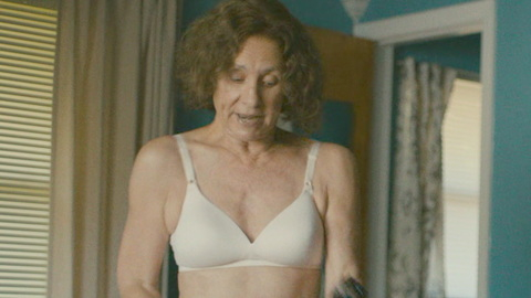 Sexiest Laurie Metcalf Scene in Big Mistakes. Underwear, bedroom, cleavage. 1018567