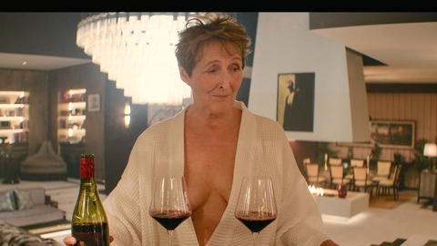 Ladies First's Sexiest Scenes with Fiona Shaw. Sexy, SFW, cleavage. 1019520
