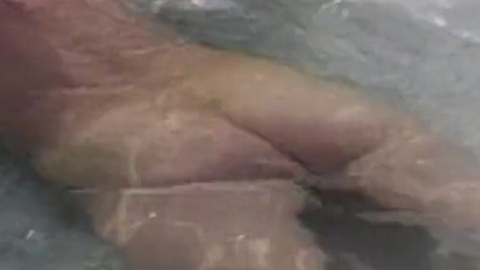 Andrea Goldman Nude in Adam and Eve. Butt, nude, swimming. 1020136