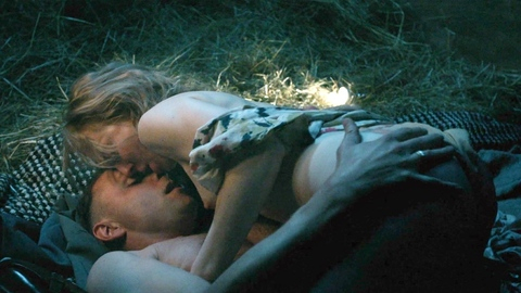 Elisa Schlott Nude as Rosa. Breasts, barn, hay. 1020170