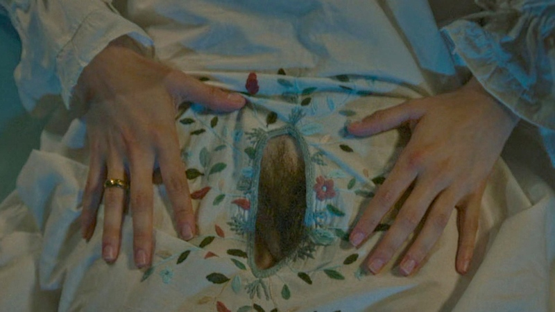 Laura Taylor Naked in One Hundred Years of Solitude. Bush, Merkin, gown, hairy bush. 1020865