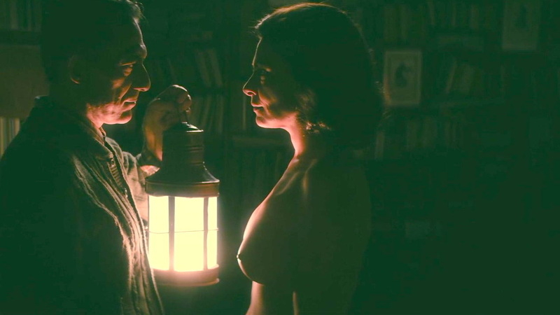 Elena from The Eyes of Others Naked. Breasts, dark, lantern. 1021007