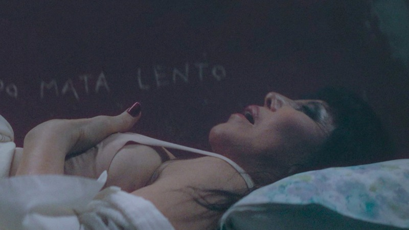 Cecilia Roth Naked in Moria. Breasts, left breast, loose top. 1021111