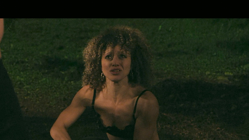 Sexiest Scenes of Danica from One Night Only. Underwear, black bra, curly hair. 1021559