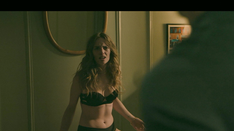 Sexiest Maya Hawke Scene in One Night Only. Underwear, black bra, black panties. 1021549