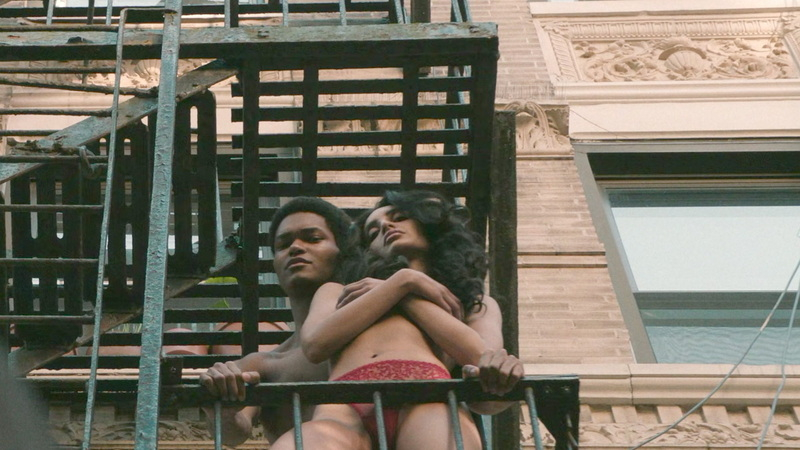 Hottest Priya Jain Scene in One Night Only. Sexy, Underwear, daytime, fire escape. 1021556