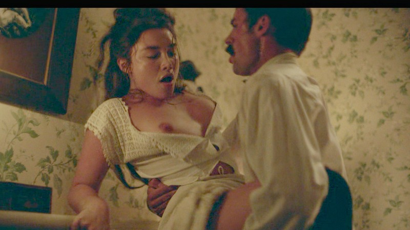 Florence Pugh Naked as Cathy Ames. Breasts, A-list, brunette. 1021935