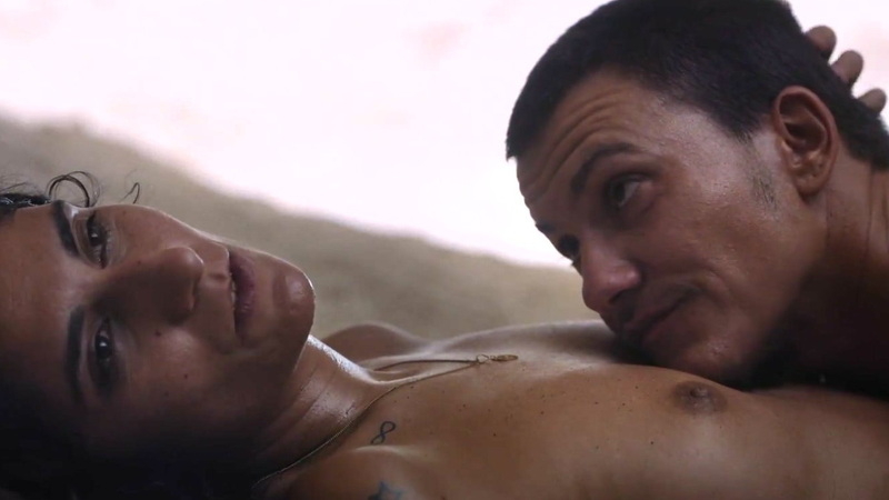 Nudes of Hadoum from Iván & Hadoum. Breasts, african, armpit hair. 1022064