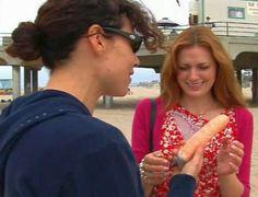 Minnie Driver Brings a Dildo to the Beach