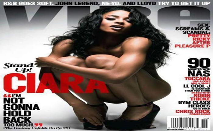 R&B Chanteuse Ciara Claims She Was Not Nude in Vibe Magazine