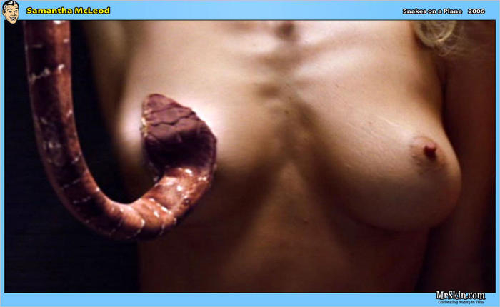Top 10 Naked with a Snake