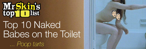Top 10 Naked Babes on the Toilet