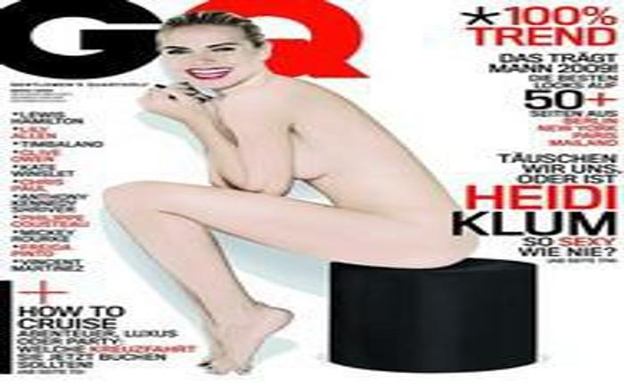Naked Heidi Klum Gives You a Heart-Shaped Valentine