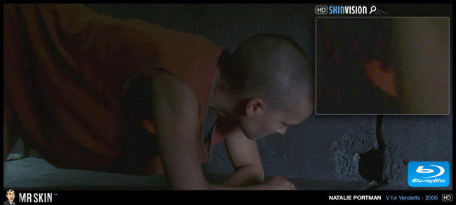 New Blu-Ray Nudes Corner: N Is for Natalie Portman's Nip in V for Vendetta