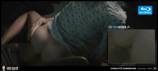 New Blu-Ray Nudes Corner: Charlotte Gainsbourg's Satani-clit and Beelze-butthole in Antichrist