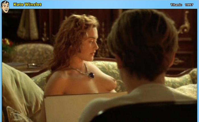 Kate Winslet's Topless Titanic Sketch Up for Auction