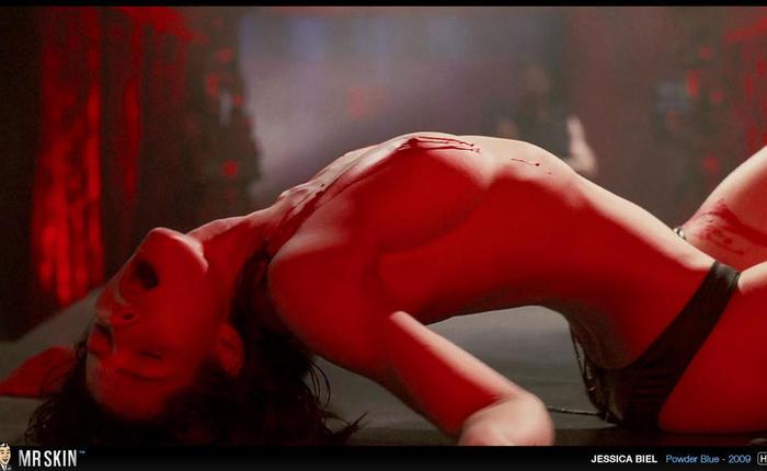Jessica Biel Says She'd Strip Again Despite "Brutal" Powder Blue Experience
