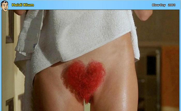 Happy Valentine's Day from Heidi Klum's Merkin [PIC]