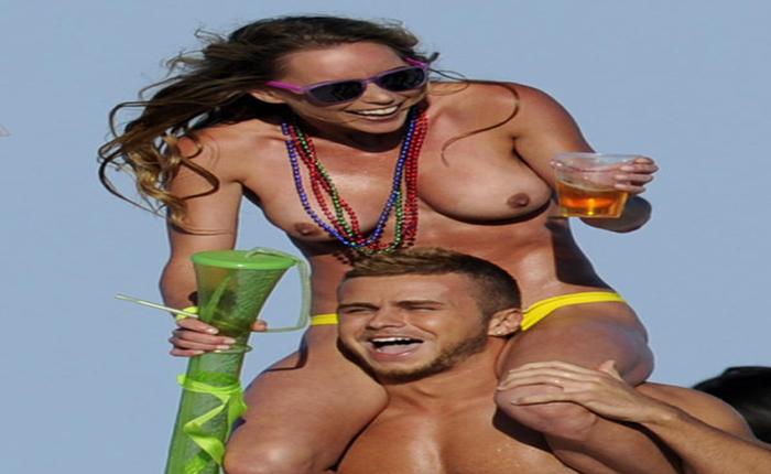 Spring Breakers Break Out of Their Tops [PICS]