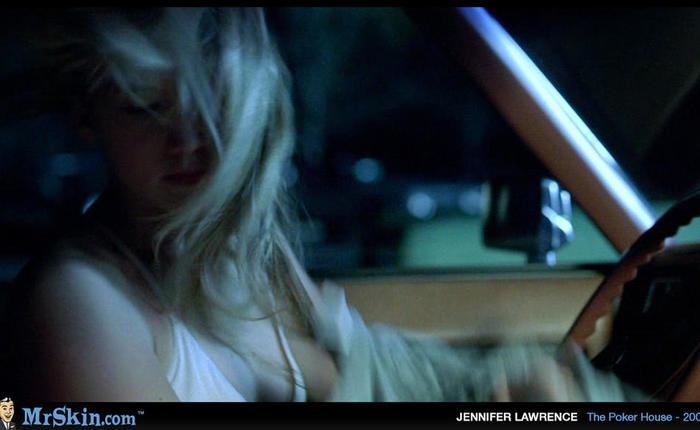 Does Jennifer Lawrence Show Skin in The Hunger Games?