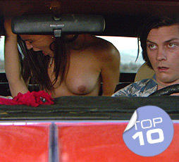 Top 10 Babes Getting Nude in Cars