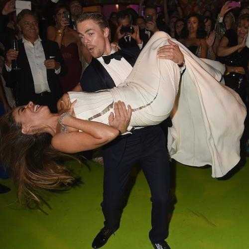 Sofia Vergara Slips A Nip At Emmy's After Party