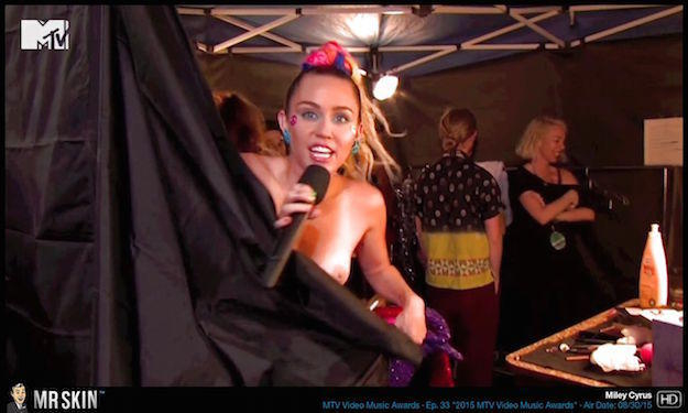 Miley Cyrus, Celebrity Pansexual and Piano Licker, Wins the Vanguard Award