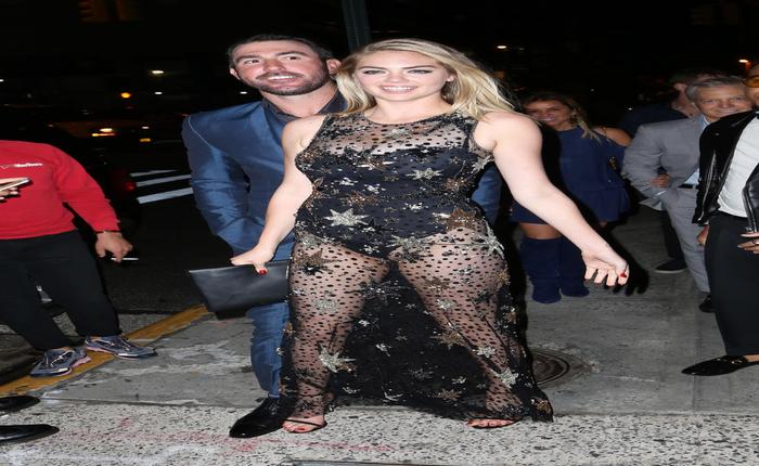 Kate Upton Shows a Little More Than She Planned in a See-Through Dress