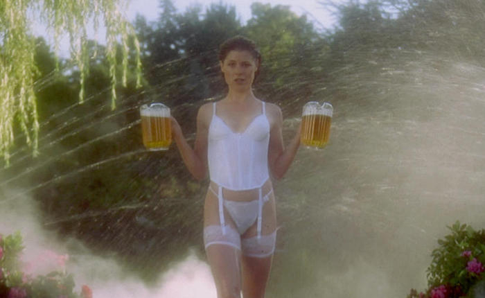 It's Friday—Here are Some Bare Babes Drinking Beer