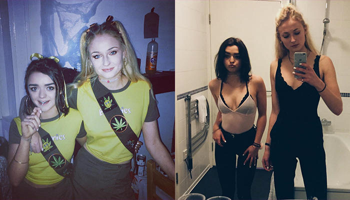 Sophie Turner Earns Her Nips Badge As Sexy Girl Scout