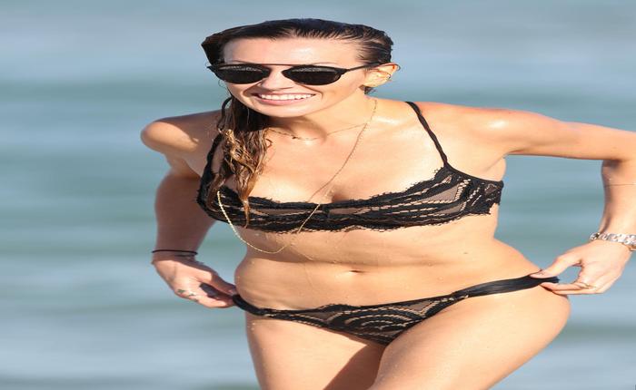 Debate Time: Is Katie Cassidy Wearing A Bikini Or Lingerie?