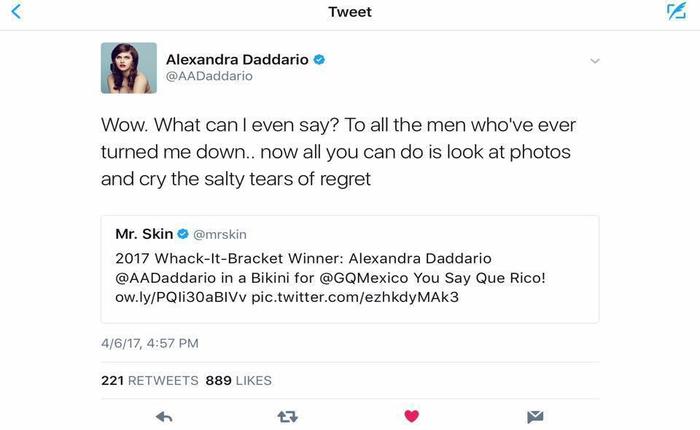Dreams Do Come True: Alexandra Daddario Acknowledges Her Whack-it Win!