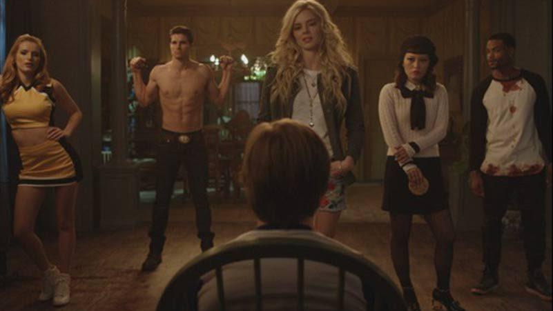 Bella Thorne Gets Shot in the Boob in Sexy Horror Comedy 'The Babysitter'
