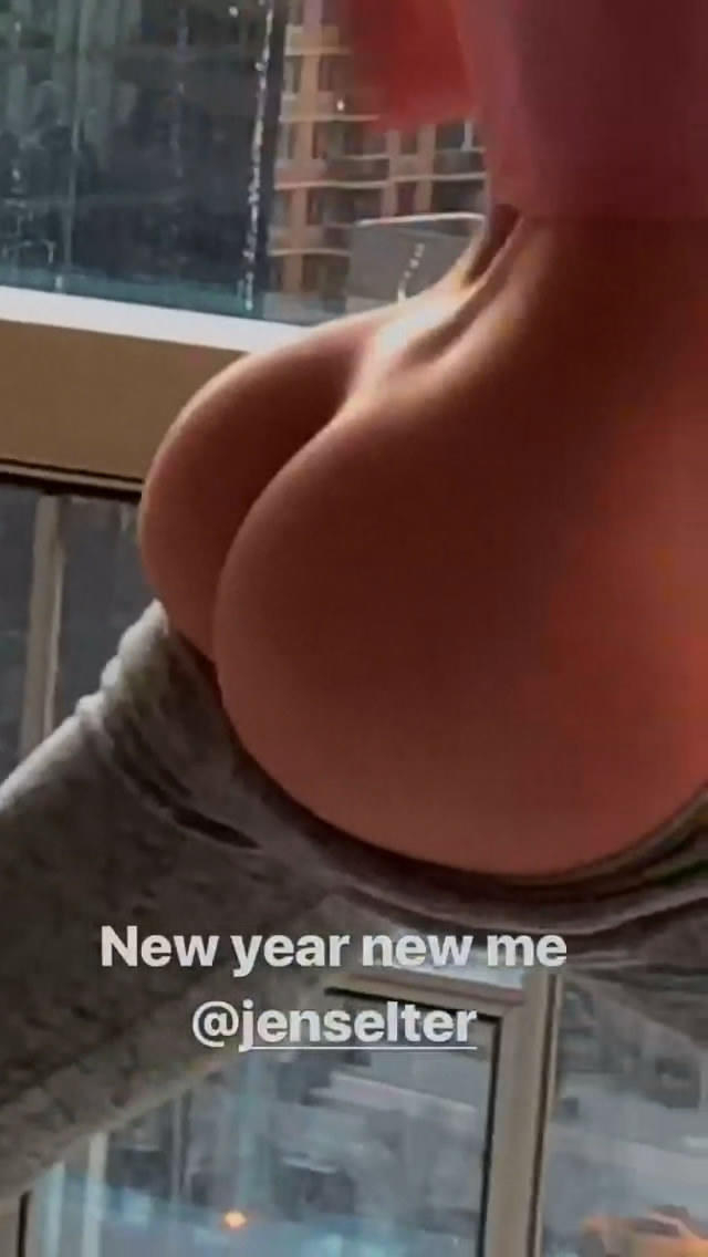 Jen Selter Kicks Off 2018 With a Flawless Bare Ass Video