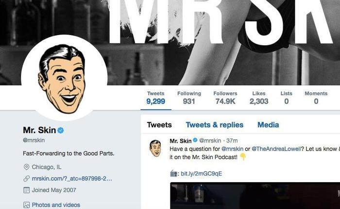 10 Random (But Awesome) Twitter Accounts Following Mr. Skin