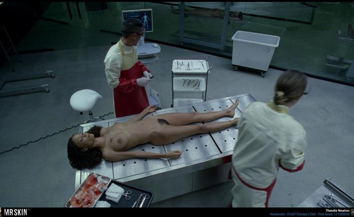 Thandie Newton Opted to Go All Natural in Westworld 