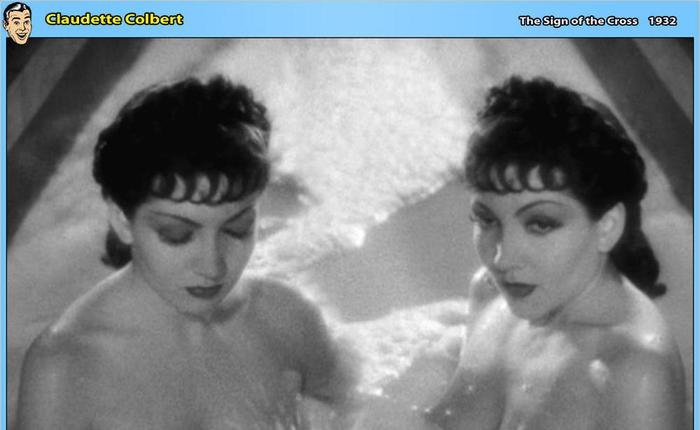 #TBT to the Unholy Hotness of Claudette Colbert in The Sign of the Cross
