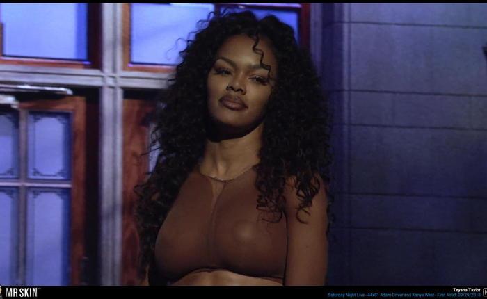 Check Out Teyana Taylor's SNL Pasties