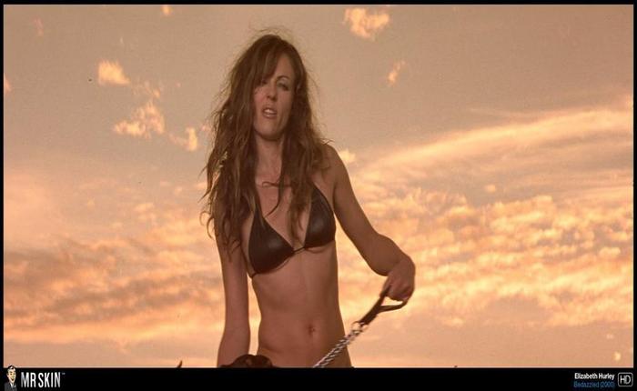 Elizabeth Hurley's Cleavage is Still Spectacular