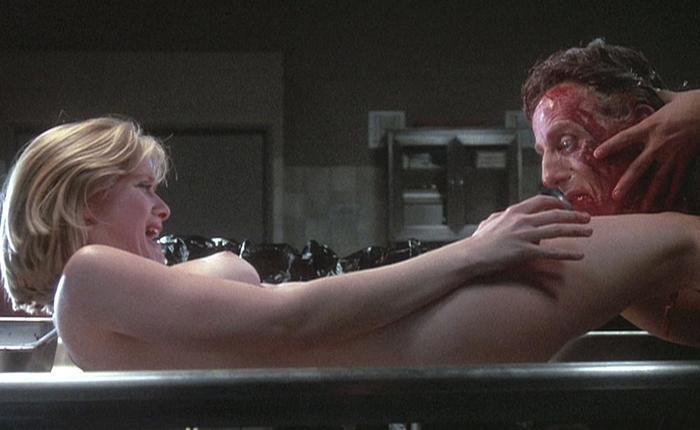 Anatomy of a Scene's Anatomy: Barbara Crampton Gets Head From a Severed Head in 'Re-Animator'