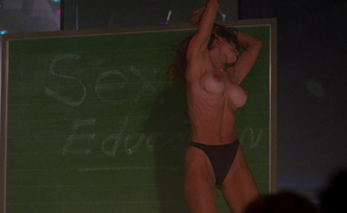 #TBT to Tonie Perensky's Hot Varsity Blues Strip Tease