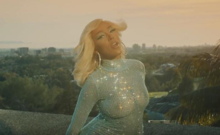 Doja Cat Shows Big Boobs In See-Through Dress In 'Say So' Video